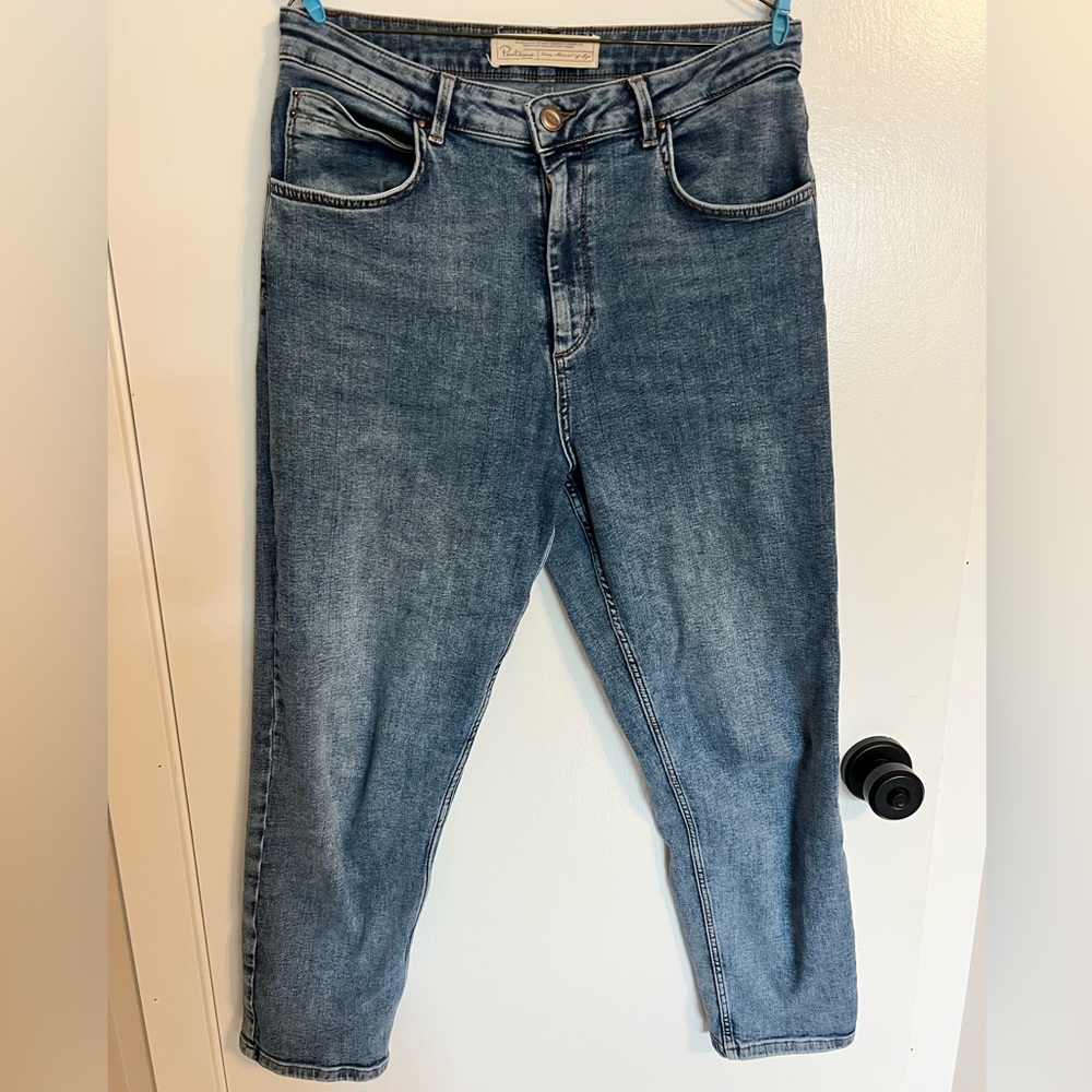 Classic Blue Straight Leg Jeans